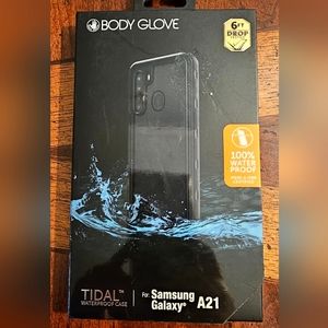🆕️-Body Glove-Samsung Galaxy A21-Tidal-Waterproof Case-Black